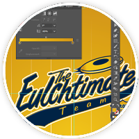 illustrator design workspace screen print