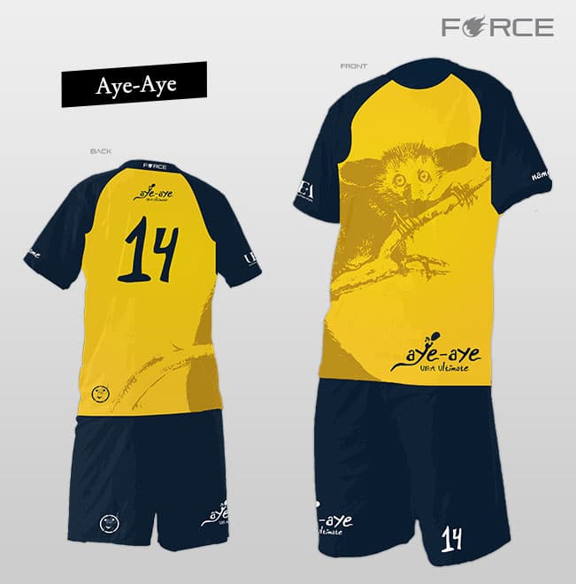 design ayeaye yellow