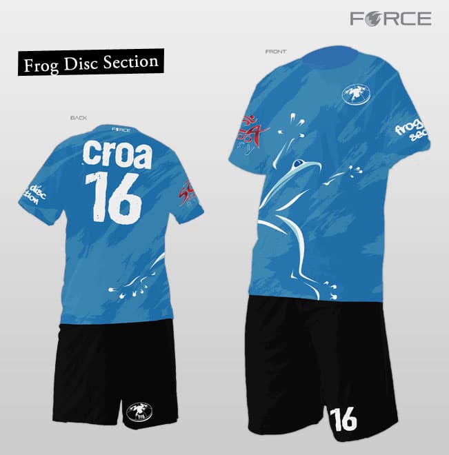 design frogdisc blue