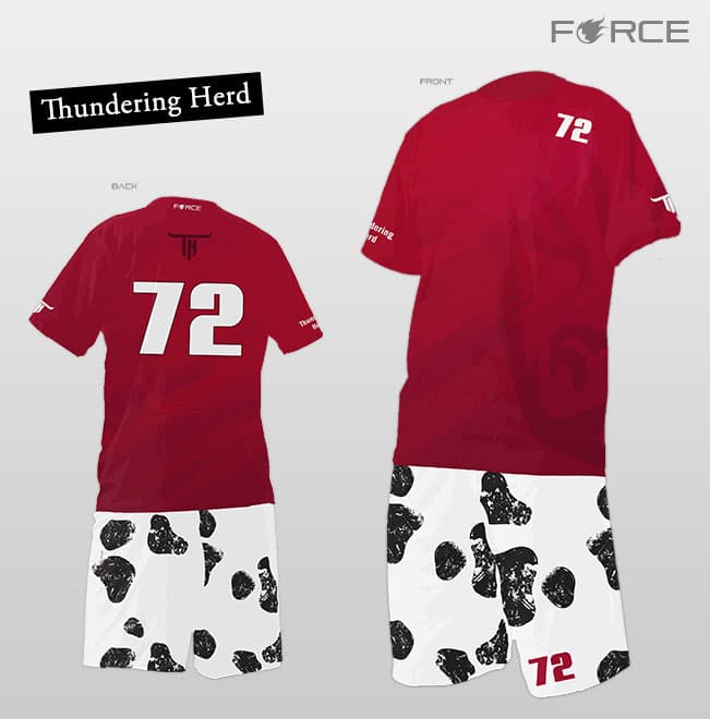 design thunderingherd red