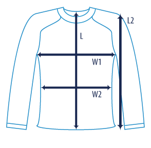 icon dimensions Iribazi long sleeved